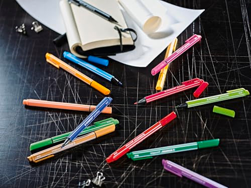 STABILO Fineliner pointMax ARTY - Pack of 24 - Assorted Colors