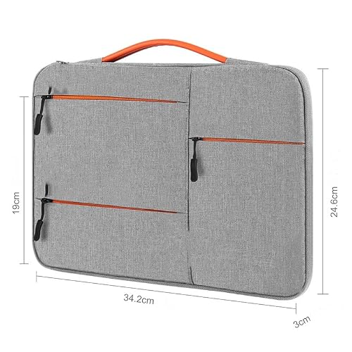 MVUYO Laptop Sleeve Water Resistant Notebook Case for Cover Bag Women Men Briefcase