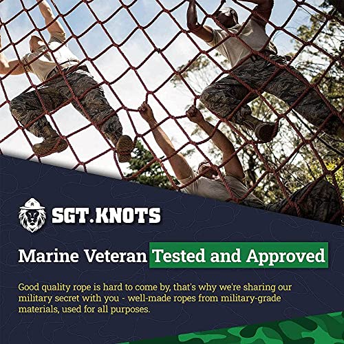 SGT KNOTS Polypropylene Tying Twine – Bundling Twine for Pulling, Loading, Packing – Weather Resistant Pull Line - 156 lb. Tensile Strength - 1 ply x 6300ft, White - Cardboard Carton Included