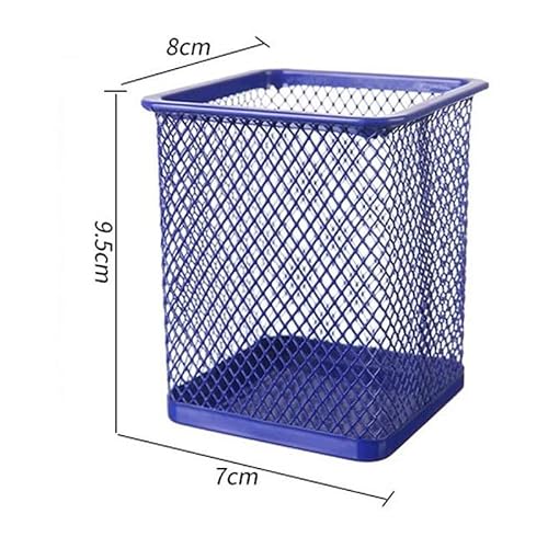 VIDI Mesh Pen Holder Multifunctional Metal Storage Box Pencil Ruler Scissors Small Clutter Desk Organizer