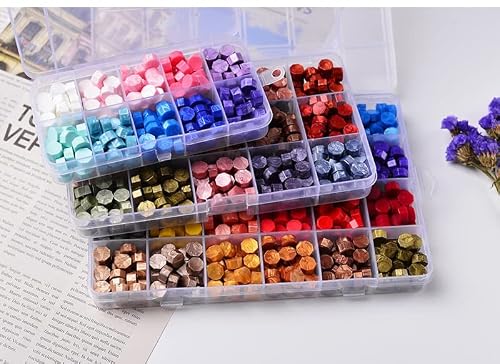 LSSOAZZVVN Wax Seal Stamps Making Creativity Retro Vintage Envelope Wedding Vintage Craft Birthday Stamp Hobby Decor Card DIY Making Tool