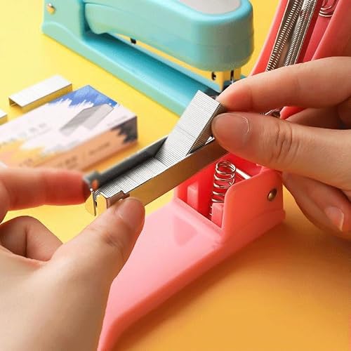 OEKFVCHVZ Staple Machine with Rotatable Middle Seam for Student Specific Office Supplies Multifunctional and Universal