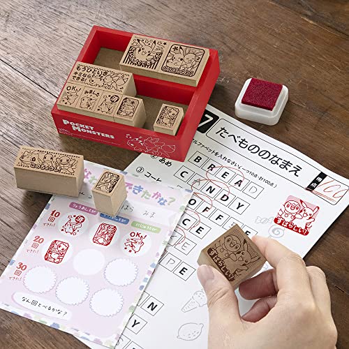Beverly Showa Note Pokemon Stamp Wooden Reward Stamp SDH-125