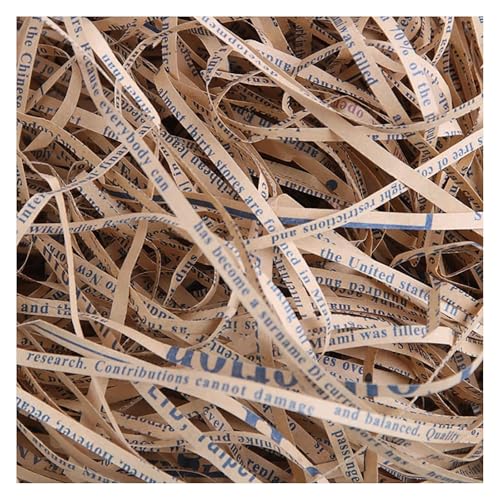 Shredded Tissue Paper 1KG Shredded Tissue Paper Packaging Filler Multicolor for Gift Wrapping Basket Filling(Blue)
