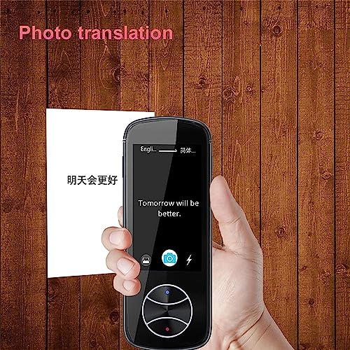 EliteBloom Portable Foreign Language Real Time Way Translations, Portable Real Time Translation, Language Translating Device, Languages P Translator,