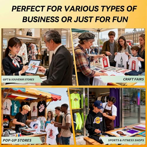 SUNIKA A3 13" DTF Printer White Ink Circulation & Anti-Clogging High-Speed Direct to Film Transfer Bundle for T-Shirts Apparel (DIY & Commercial) (A3 XP600 Printer)