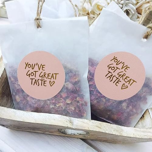 VIAENKFG Sticker Baking Decoration Sealing Shopping Mall Gift Packaging Bag
