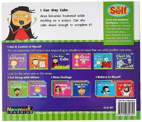 MySELF Theme: I Am in Control of Myself I Book Set for Children I Help Develop Self Control I Set of 6