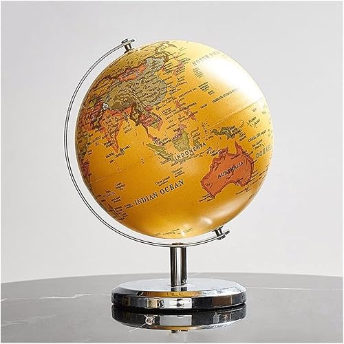 globe, Desktop Geo Globe 360° Rotating Retro Gift 5. 9 Inch Diameter(C)