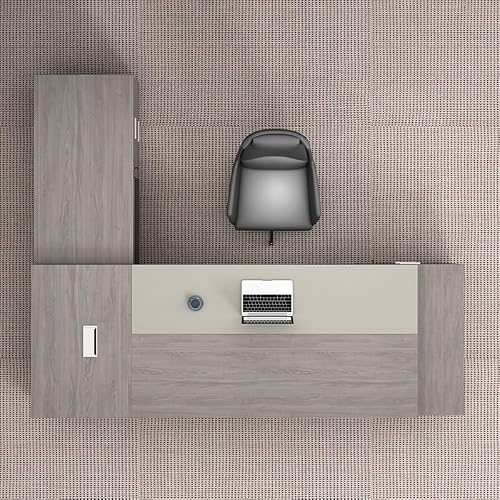 LINKIO Home Office Desks Boss Modern Large Desk President Manager Supervisor Desk Single Office Furniture Computer Table Desk(2.2m)