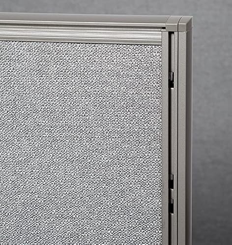 GOF Single Office Partition, Large Fabric Room Divider Panel, Custom Built Workstation (30"w x 48"h) 2.5ft x4ft