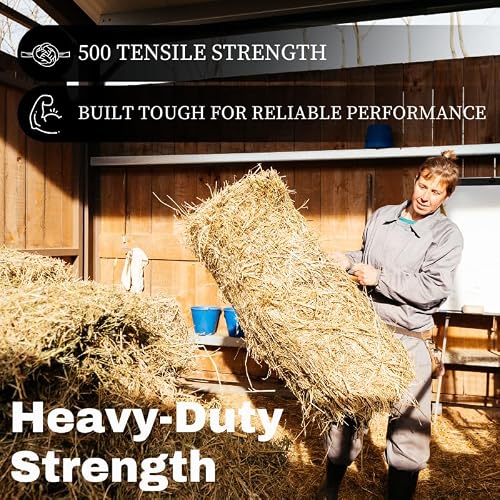 Bridon Max Hay Baling Twine - 500 x 4000 Ft - UV' Single Spool - Blue
