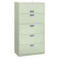 HON HON685LQ Five-Drawer Lateral File