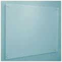 Frosted Glass Dry Erase Board with Markers & Eraser (48" x 36")