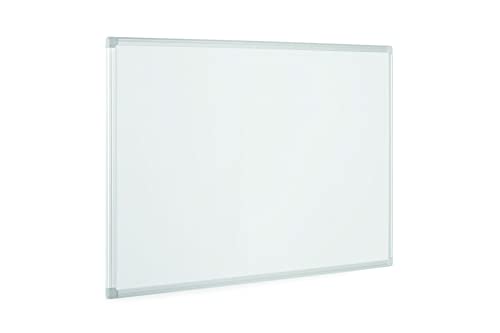MasterVision Whiteboard Magnetic Earth Dry Erase Board, 48" x 96" with Aluminum Frame