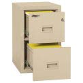 FireKing Fireproof 2 Drawer Vertical File Cabinet 2R1822-CPA, Legal-Letter - 17-3/4"x22-1/8"x27-3/4