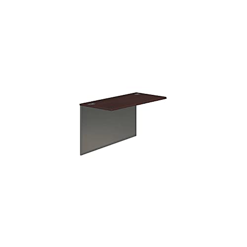 HON 38210NS 38000 Series Bridge, 48w x 24d x 29-1/2h, Mahogany/Charcoal