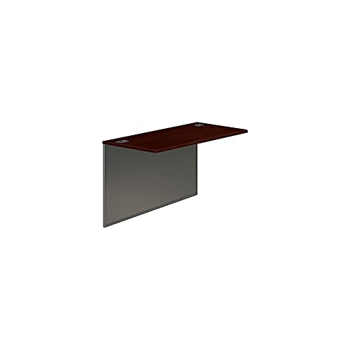 HON 38210NS 38000 Series Bridge, 48w x 24d x 29-1/2h, Mahogany/Charcoal