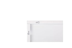 MasterVision Tile Whiteboard, Dry Erase Panel with Magnetic White Surface, 58" x 38.5"
