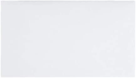 #6-3/4 White Wove V-Flap Envelopes, 3-3/5" W x 6-1/2" L, 24lb. - 5,000 Pack