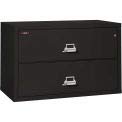 FireKing Fireproof 2 Drawer Lateral File Cabinet 24422CBL - Letter-Legal Size