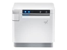 Micronic Star Micronics mC-Print3 MCP31LBi Desktop Direct Thermal Printer - Monochrome - Receipt Print - Ethernet - USB - Bluetooth - With Cutter - White