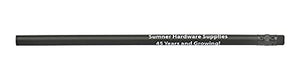 Pencil Guy Promotional Personalized Imprinted Black Matte Round Pencils - 1000 per box