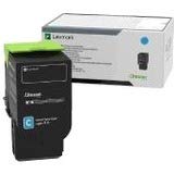 Lexmark 78C0X20 Cyan Extra High Yield Toner Cartridge