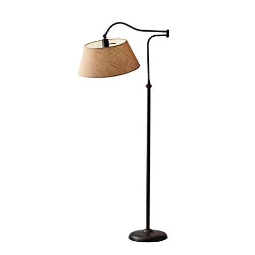 Adesso Rodeo Floor Lamp, 61 in., Antique Bronze, 150W Incandescent/CFL - 1 Lamp