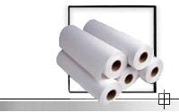 40 Rolls (10 cartons) 24" x 150' (24 inch x 150 foot) 20lb Bond Plotter Paper with 2" core. Product from Graphic Supplies Inc for use in HP DesignJet and Canon IPF series wide-format inkjet printers.