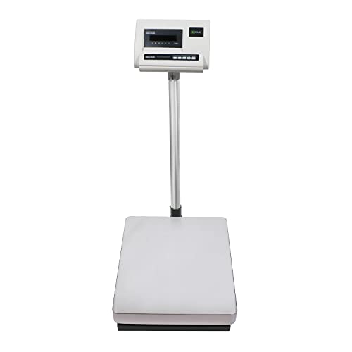 U.S. Solid Bench Scale - 240 lb x 0.02 lb Stainless Steel Digital Platform Balance - 16” x 20” Platform