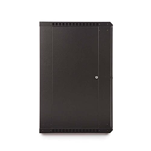 Kendall Howard 18U LINIER Fixed Wall Mount Cabinet with Glass Door