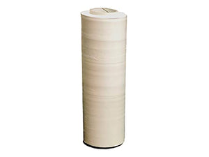 PSBM White Stretch Wrap, 8 Pack, 18 Inch x 1500 Feet, 80 Gauge, Plastic Cling Dark Color Hand Stretch Film Rolls for Packaging Moving Packing Pallets