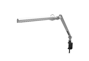 Draftsman 2750C by Lumiy - Clamp - Ultra Bright LED Desk Light Table Lamp with Giant 25" Aluminum Boom Arm, Captive Touch Controls for Brightness and Color Temperature, and USB Charging for Phones