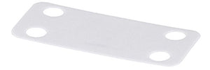 Panduit MP200-M Harness Identification Marker Plate, Nylon 6.6, 2.00 by 0.75-Inch, White (1,000-Pack)