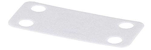 Panduit MP200-M Harness Identification Marker Plate, Nylon 6.6, 2.00 by 0.75-Inch, White (1,000-Pack)