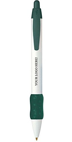 Personalized BIC WideBody Retractable Pens with Color Grip Printed with Your Logo or Message - 300 QTY