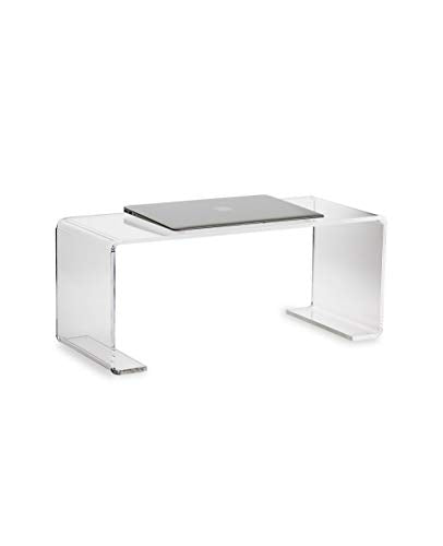 Source One Keyboard Stand, Laptop Stand Riser, Ergonomic Sit Stand Calorie Burning (1-Pack 12 Inch)