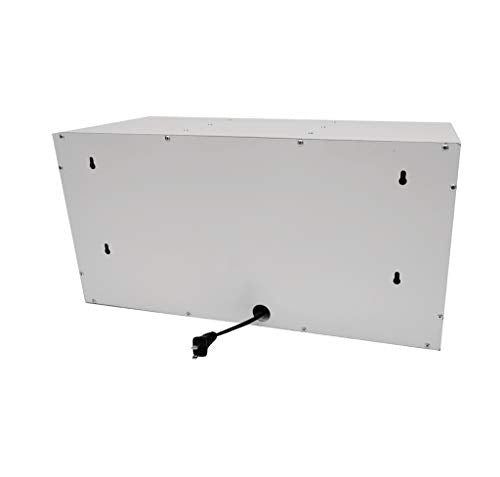 FixtureDisplays Cellphone Locker Charging Station Mini Storage Cabinet White Rivet NPF 15258
