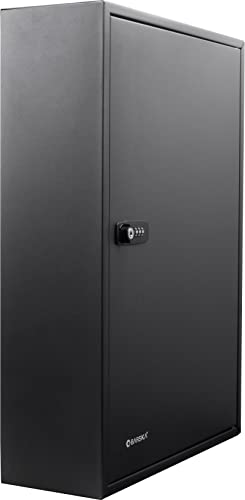 BARSKA CB13266 Combination Lock 200 Position Adjustable Key Cabinet Lock Box Black ,5.5x14.75x21.75