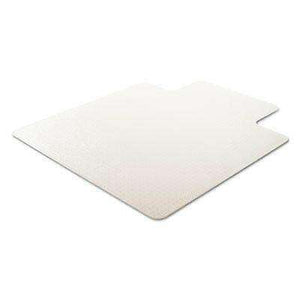 None Chair Mat for High Pile Carpet, 45" x 53", Clear - Office Desk Accessories