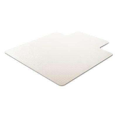 Generic High Pile Carpet Chair Mat, Clear, 45" x 53