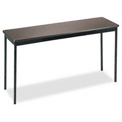 BARRKS Utility Table with Laminate Top & Steel Legs 18x60 - Pack of 2
