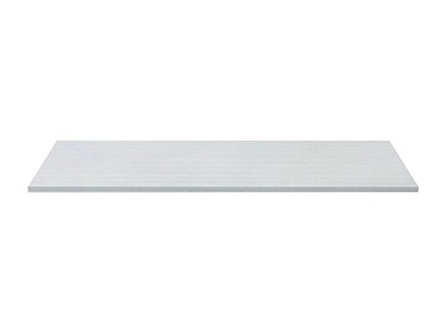 Monoprice Table Top 6 Feet Wide - White Custom Sized for Sit-Stand Height Adjustable Riser Desk - Workstream Collection