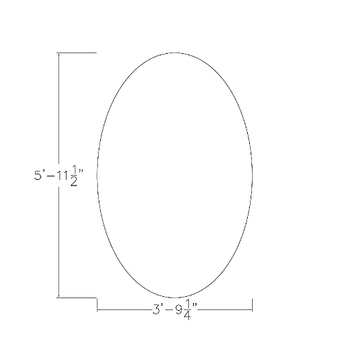 SKUTCHI DESIGNS INC. Oval Conference Table | Harmony Series | 4'X6' | Black Oak