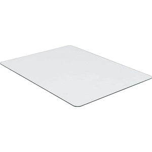 None Tempered Glass Chair Mat, 36" x 46" Clear - Office Desk Accessories for Carpet Floor - Home Office Desk Table Mat