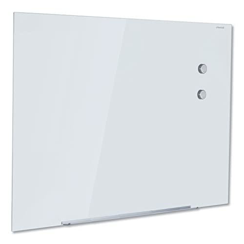 UNV43204 - Frameless Magnetic Glass Marker Board