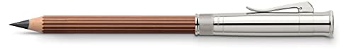 Graf von Faber-Castell Magnum Platinum Plated Perfect Pencil - Brown
