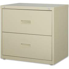 Lorell 2-Drawer Lateral File, 30 by 18-5/8 by 28-1/8-Inch, Putty