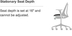 Herman Miller Sayl Ergonomic Office Chair with Tilt Limiter and Carpet Casters | Stationary Seat Depth and Arms | Studio White Frame with Fog Crepe Seat